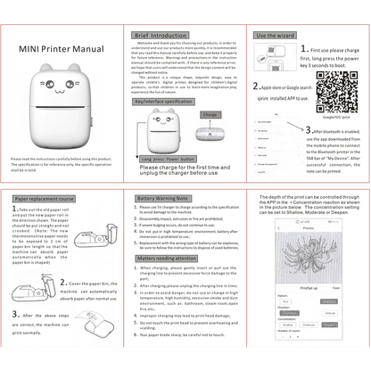 Mini Thermal Printer
